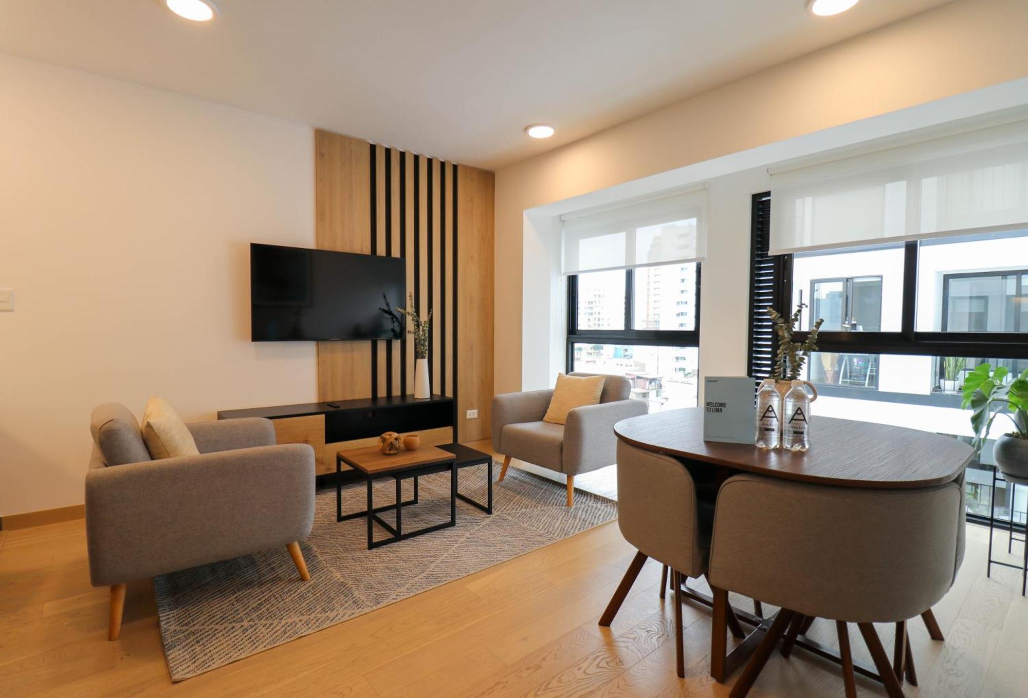 Splendid 1Br Duplex In Miraflores Lima Exterior photo
